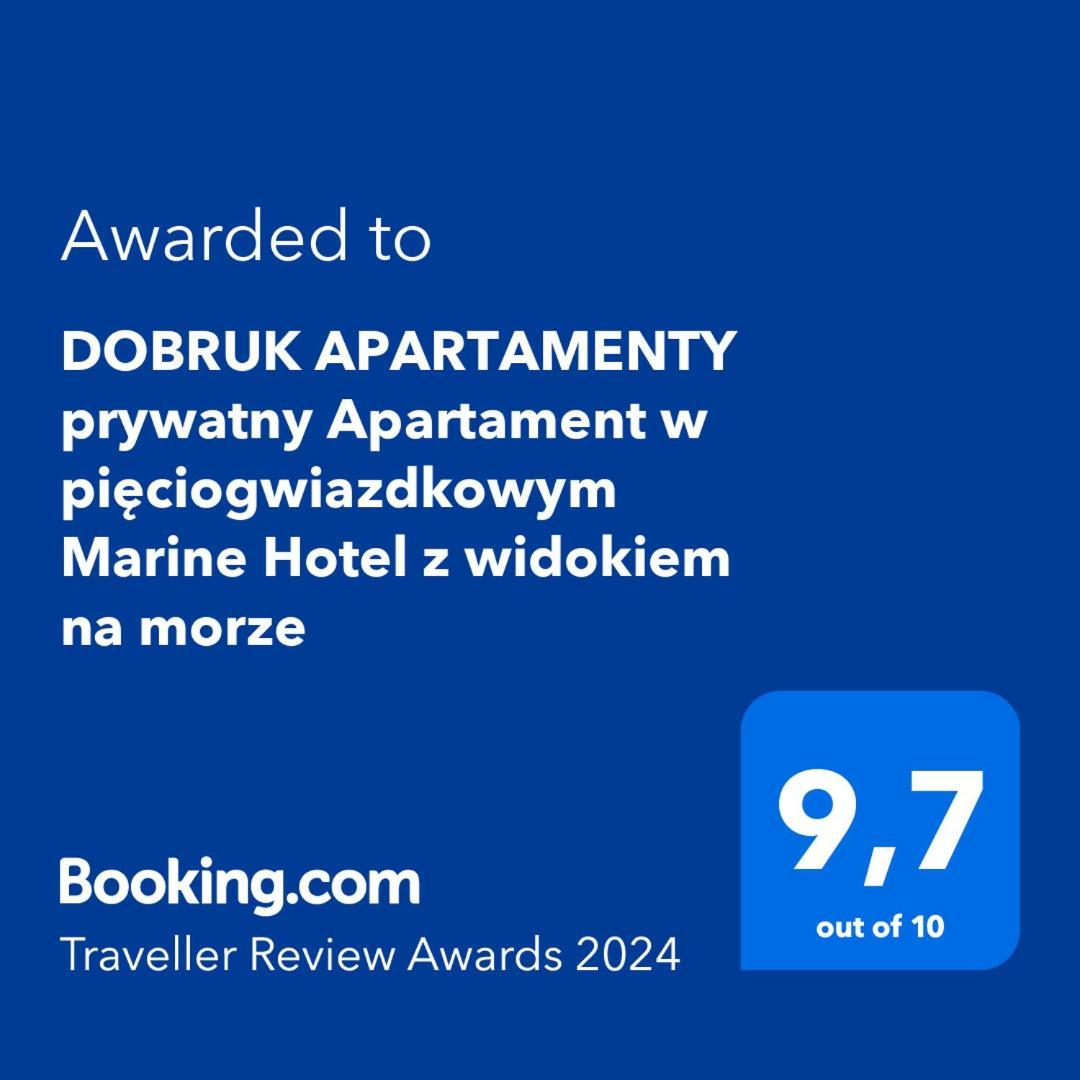 W Marine Hotel Przy Plazy Rowery W Cenie Prywatny 309 Dobruk Apartamenty 코워브제크 외부 사진